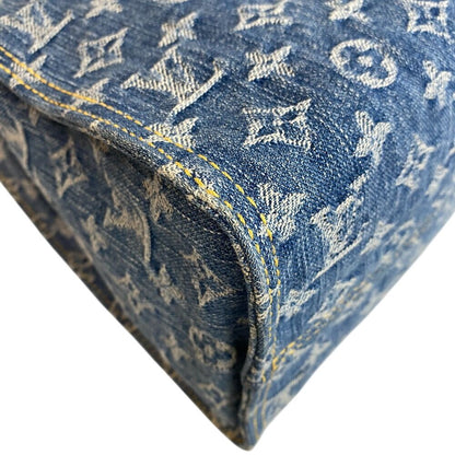 Louis Vuitton 2-Way On The Go MM Monogram Denim Tote — view 3