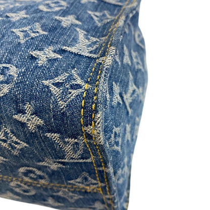 Louis Vuitton 2-Way On The Go MM Monogram Denim Tote — view 6