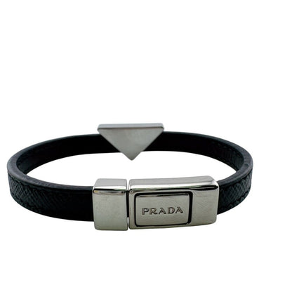 Prada Bangle Bracelet Black — view 4