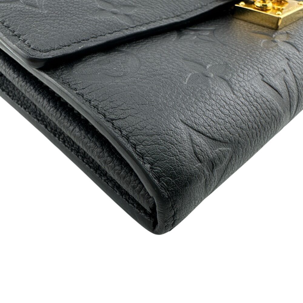 Louis Vuitton Bifold Slide Lock Portefeuille Sarah Metis Monogram Empreinte — view 3
