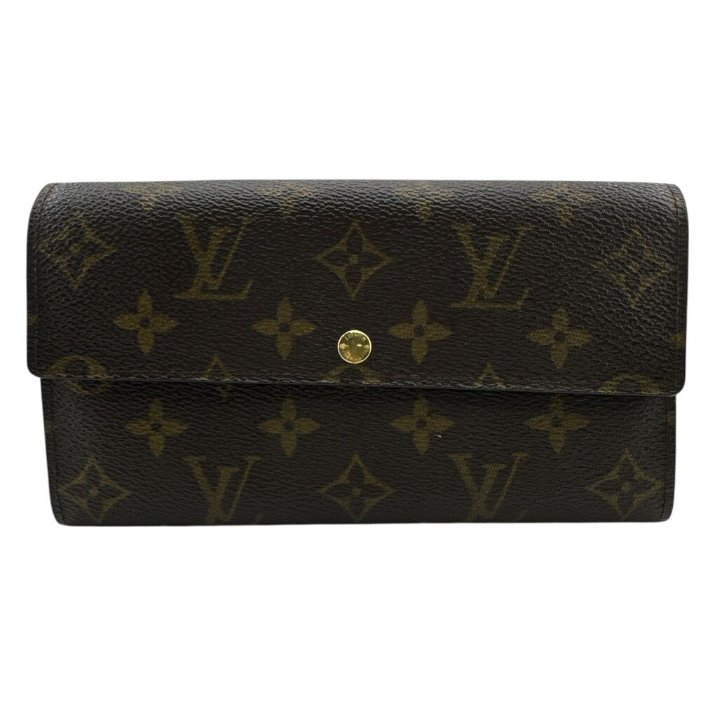 Louis Vuitton Bifold Vintage Sarah Snap Button Closure Pochette Porte-Monnaie
