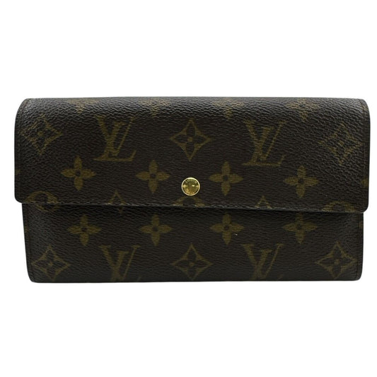 Louis Vuitton Bifold Vintage Sarah Snap Button Closure Pochette Porte-Monnaie