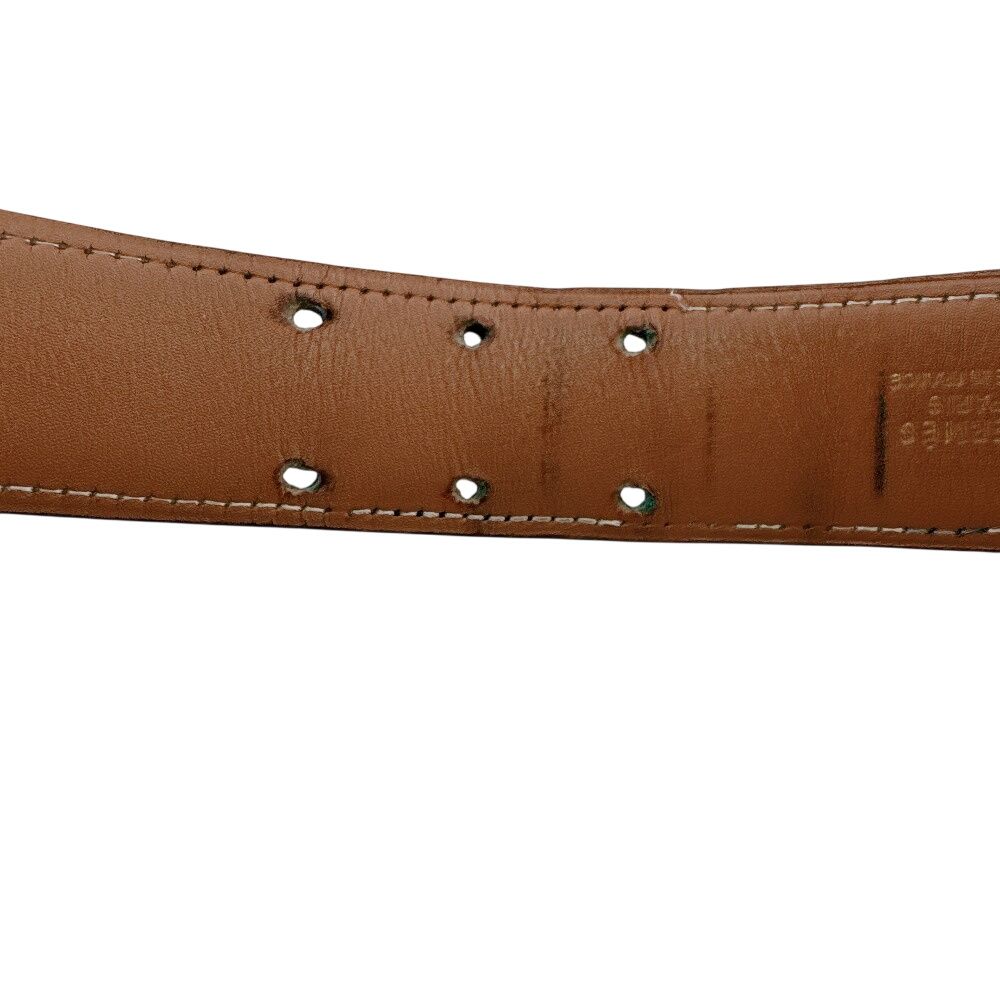 Hermes Vintage Paddock Cheval Buckle Horse Belt — view 7