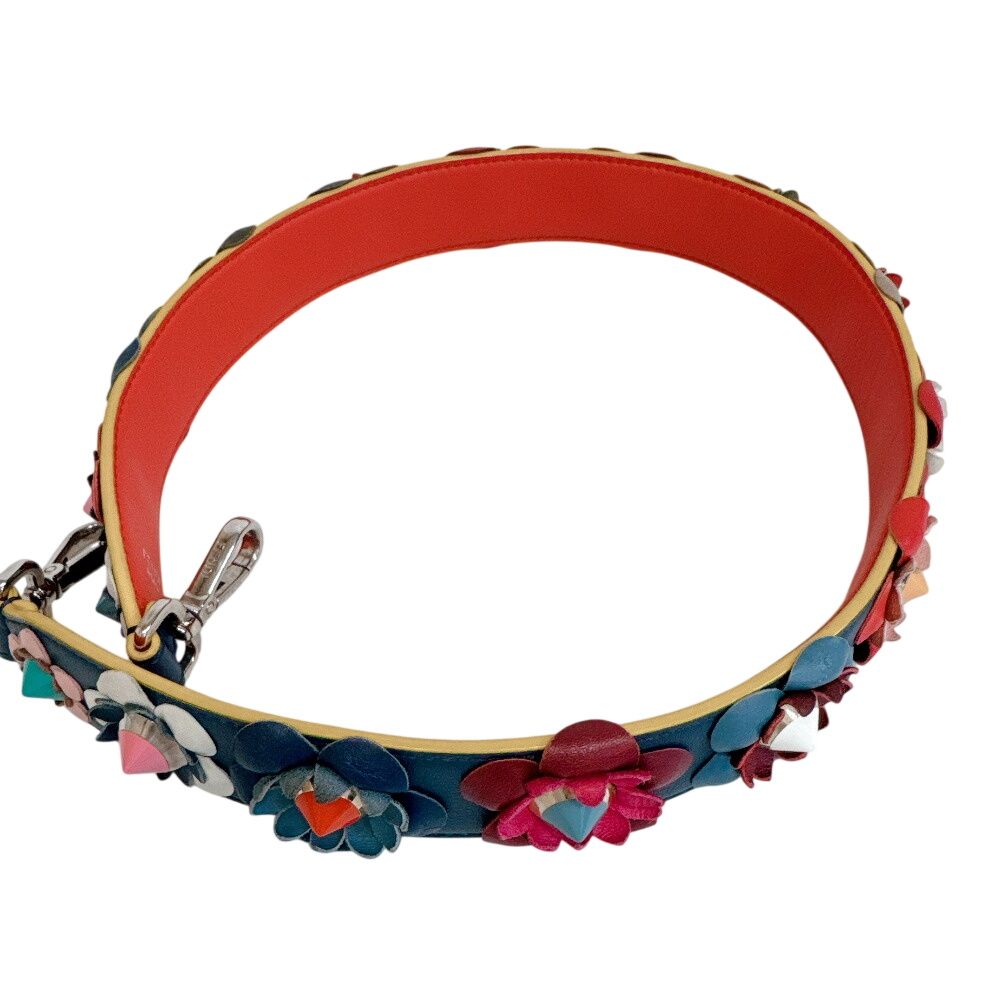 Fendi Flower Strap Bag Straps Multicolor — view 2