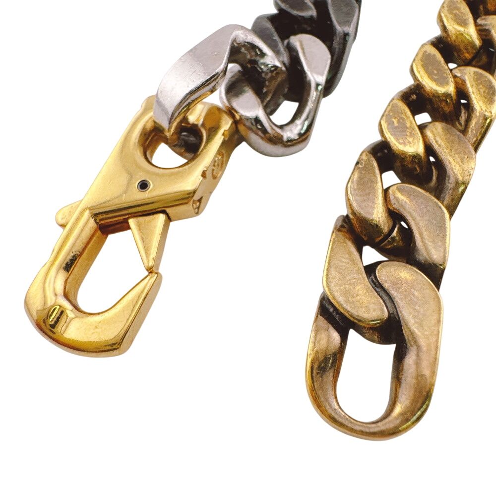 Louis Vuitton Collier Chain Links Patch Mini Monogram Necklace — view 5