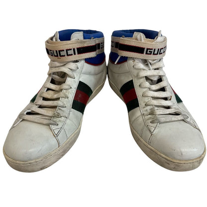 Gucci Shoes Ace Stripe High Cut Sneakers Sherry Line — view 3