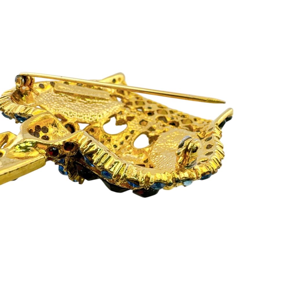 Versace Crown Motif Brooch — view 6