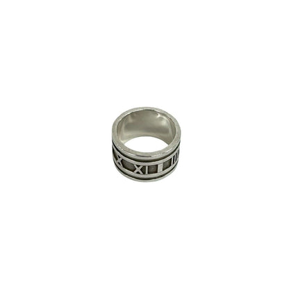 Tiffany & Co Wide Atlas Ring 925 Sterling Silver — view 4