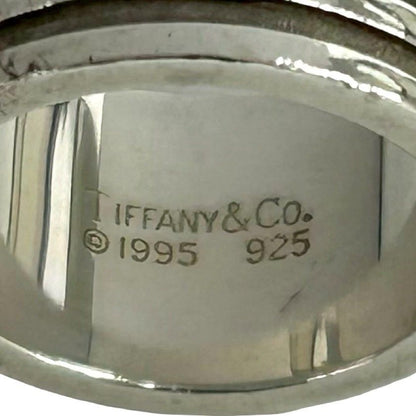 Tiffany & Co Wide Atlas Ring 925 Sterling Silver — view 3