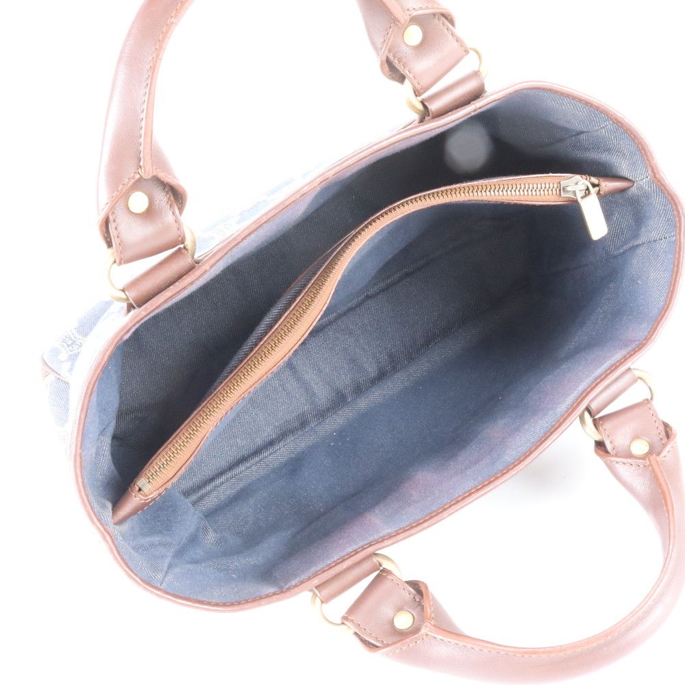 Celine Paris Macadam Boogie with Leather Handbag Tote — view 7
