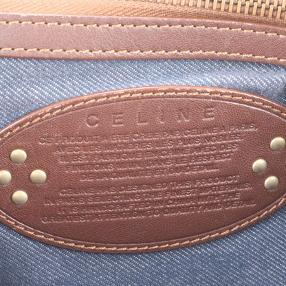 Celine Paris Macadam Boogie with Leather Handbag Tote — view 9