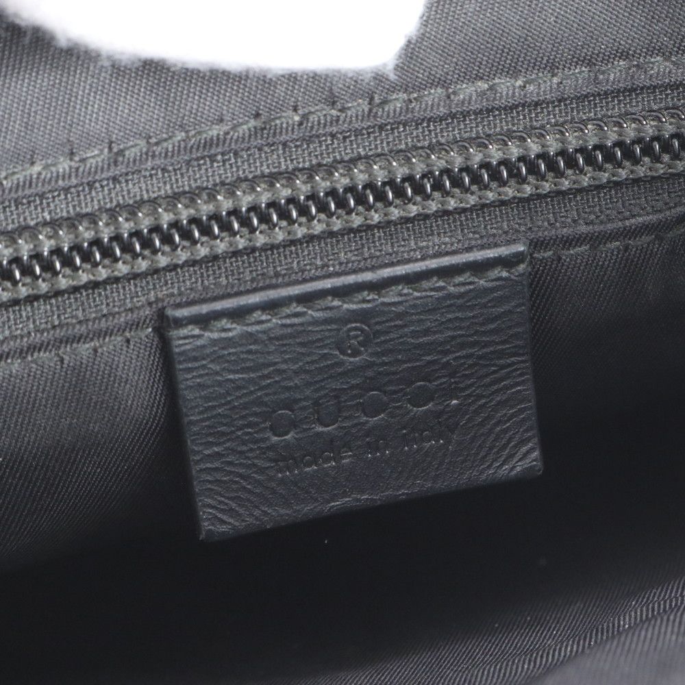 Gucci GG Supreme Sherry Line Leather Clutch Pouch Business — view 8