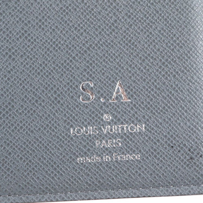 Louis Vuitton Taiga Portefeuille Brazza Leather Wallet Bifold — view 8