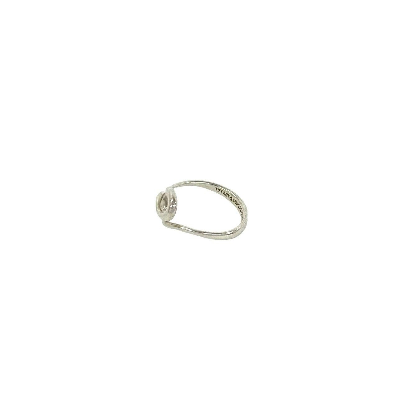 Tiffany & Co Open Wave Ring 925 Sterling Silver — view 4