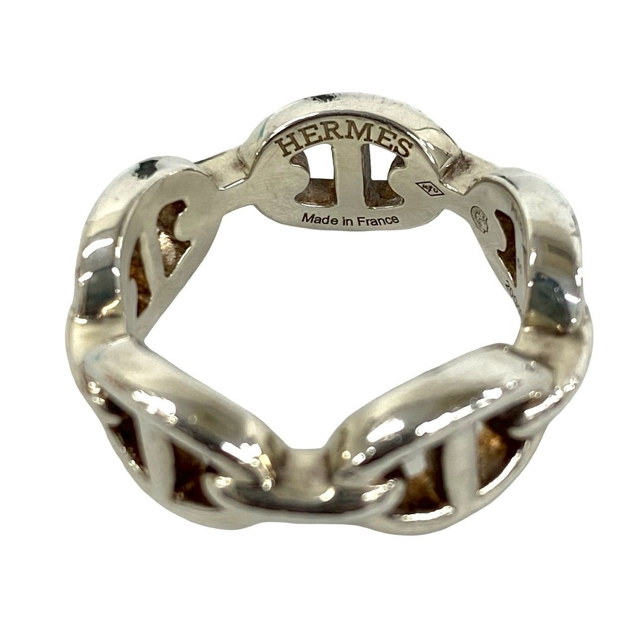 Hermes Enchainee Ring 925 Sterling Silver — view 3
