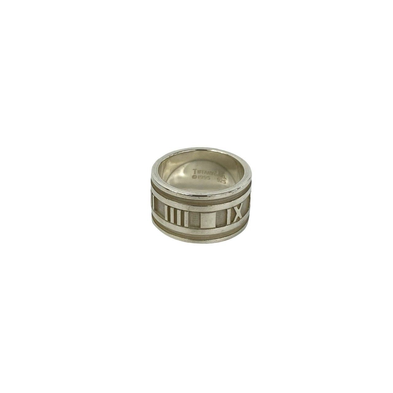 Tiffany & Co Box Wide Atlas Ring 925 Sterling Silver No 13 — view 6