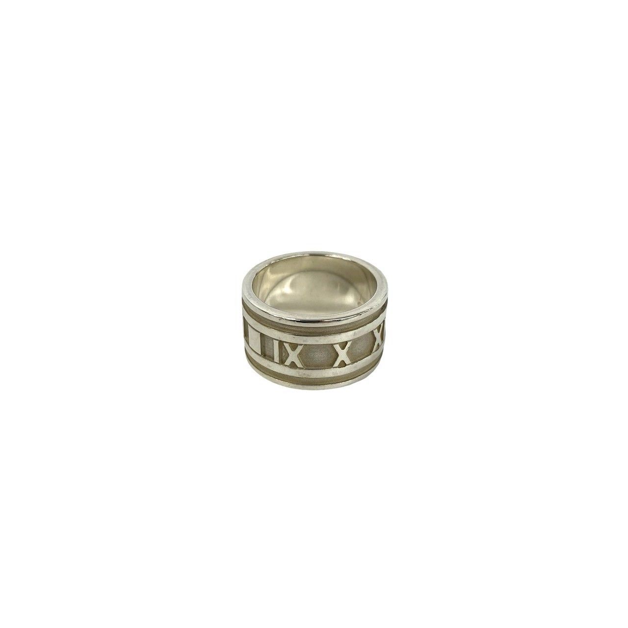 Tiffany & Co Box Wide Atlas Ring 925 Sterling Silver No 13 — view 4
