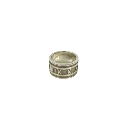 Tiffany & Co Box Wide Atlas Ring 925 Sterling Silver No 13 — view 4