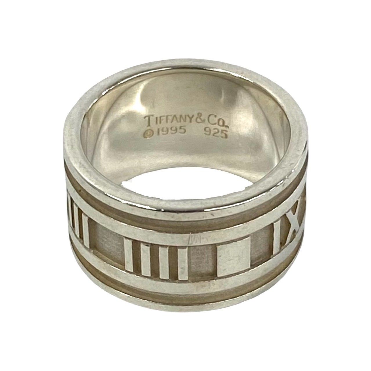 Tiffany & Co Box Wide Atlas Ring 925 Sterling Silver No 13 — view 3