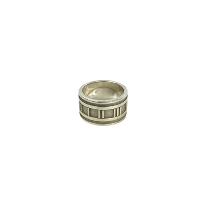 Tiffany & Co Box Wide Atlas Ring 925 Sterling Silver No 13 — view 5
