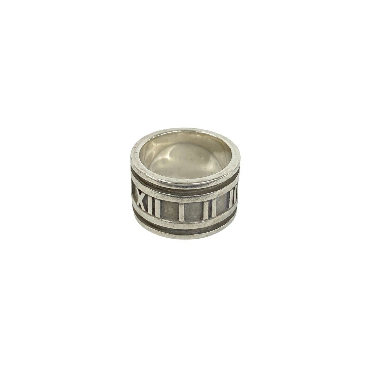 Tiffany & Co Wide Atlas Ring 925 Sterling Silver — view 4