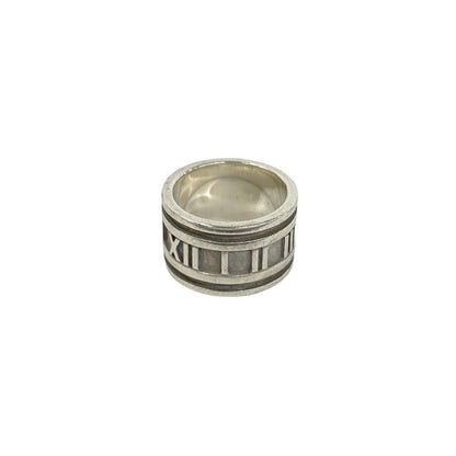 Tiffany & Co Wide Atlas Ring 925 Sterling Silver — view 4