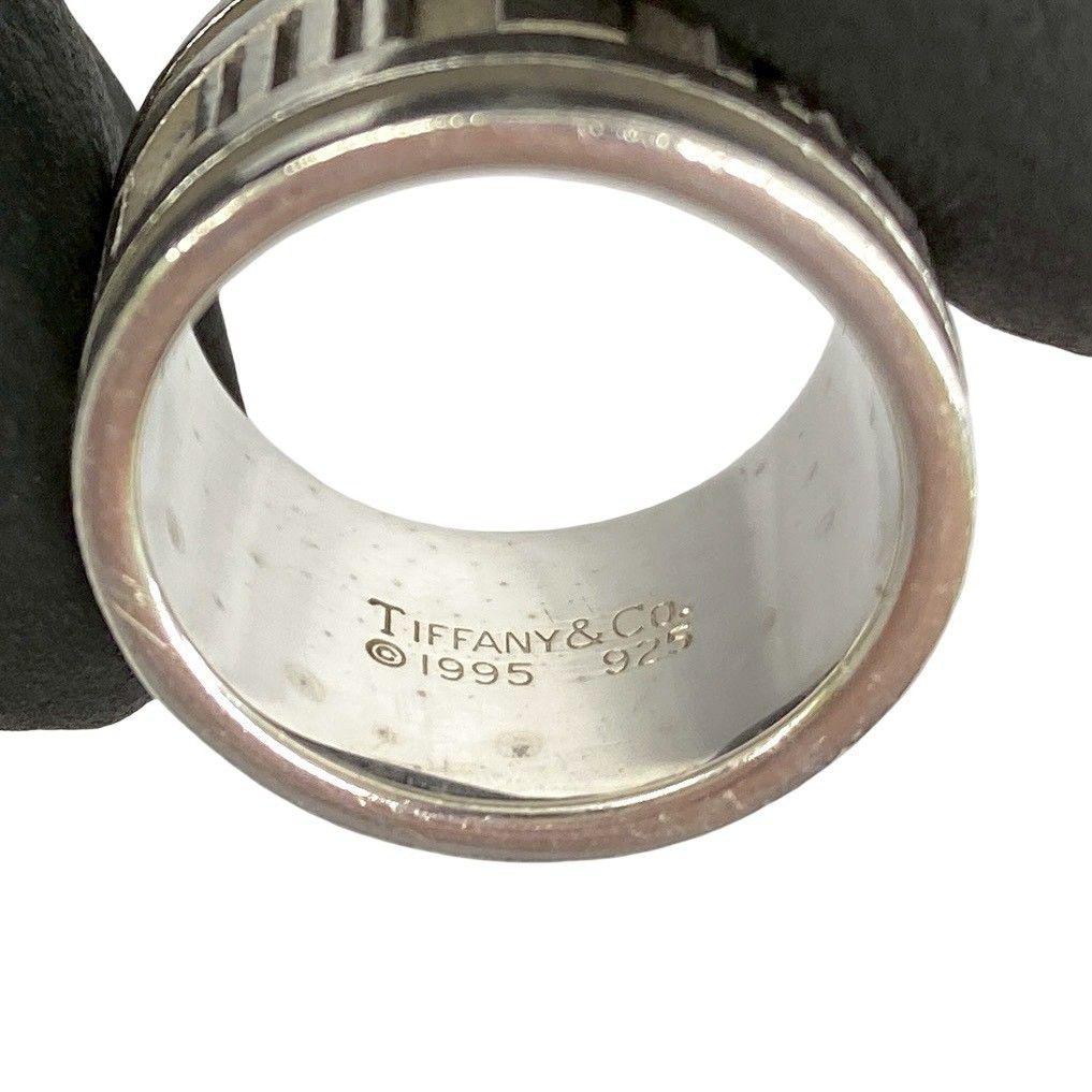 Tiffany & Co Wide Atlas Ring 925 Sterling Silver — view 3