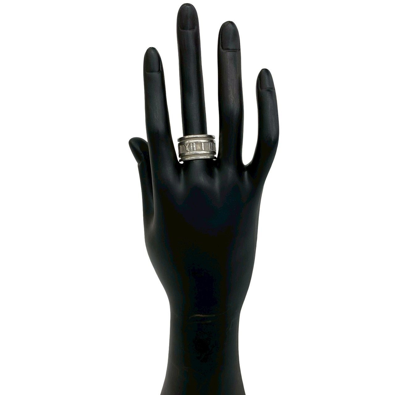 Tiffany & Co Wide Atlas Ring 925 Sterling Silver — view 2