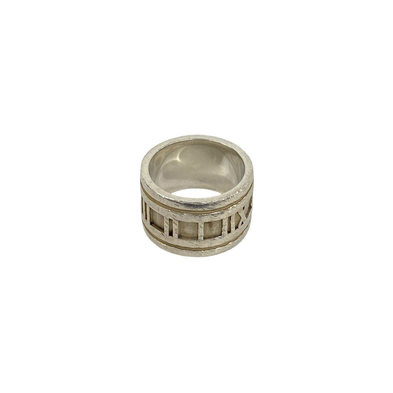 Tiffany & Co Wide Atlas Ring 925 Sterling Silver — view 4