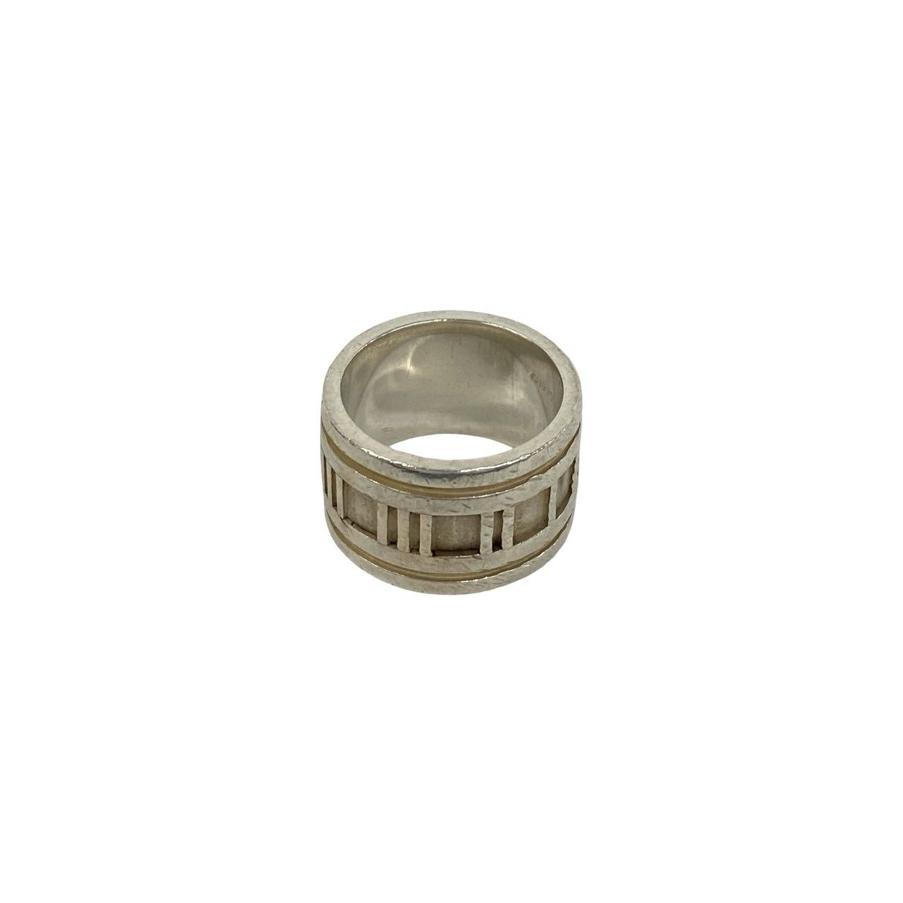 Tiffany & Co Wide Atlas Ring 925 Sterling Silver — view 6