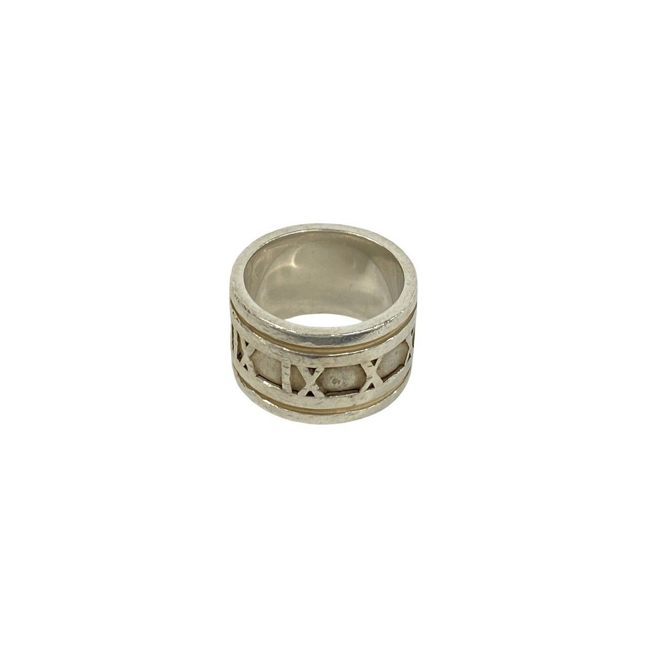 Tiffany & Co Wide Atlas Ring 925 Sterling Silver — view 5
