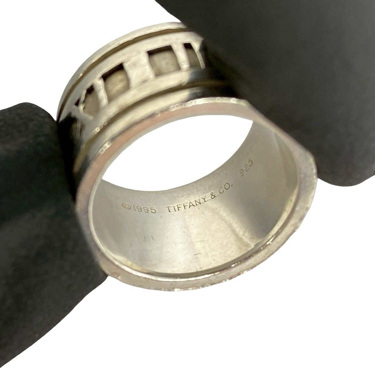 Tiffany & Co Wide Atlas Ring 925 Sterling Silver — view 3