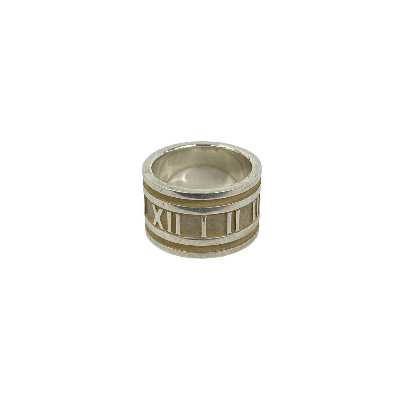 Tiffany & Co Wide Atlas Ring 925 Sterling Silver — view 4