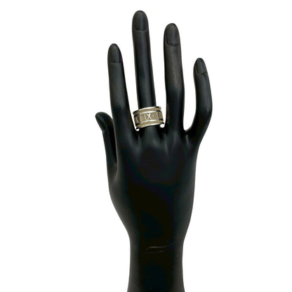 Tiffany & Co Wide Atlas Ring 925 Sterling Silver — view 2
