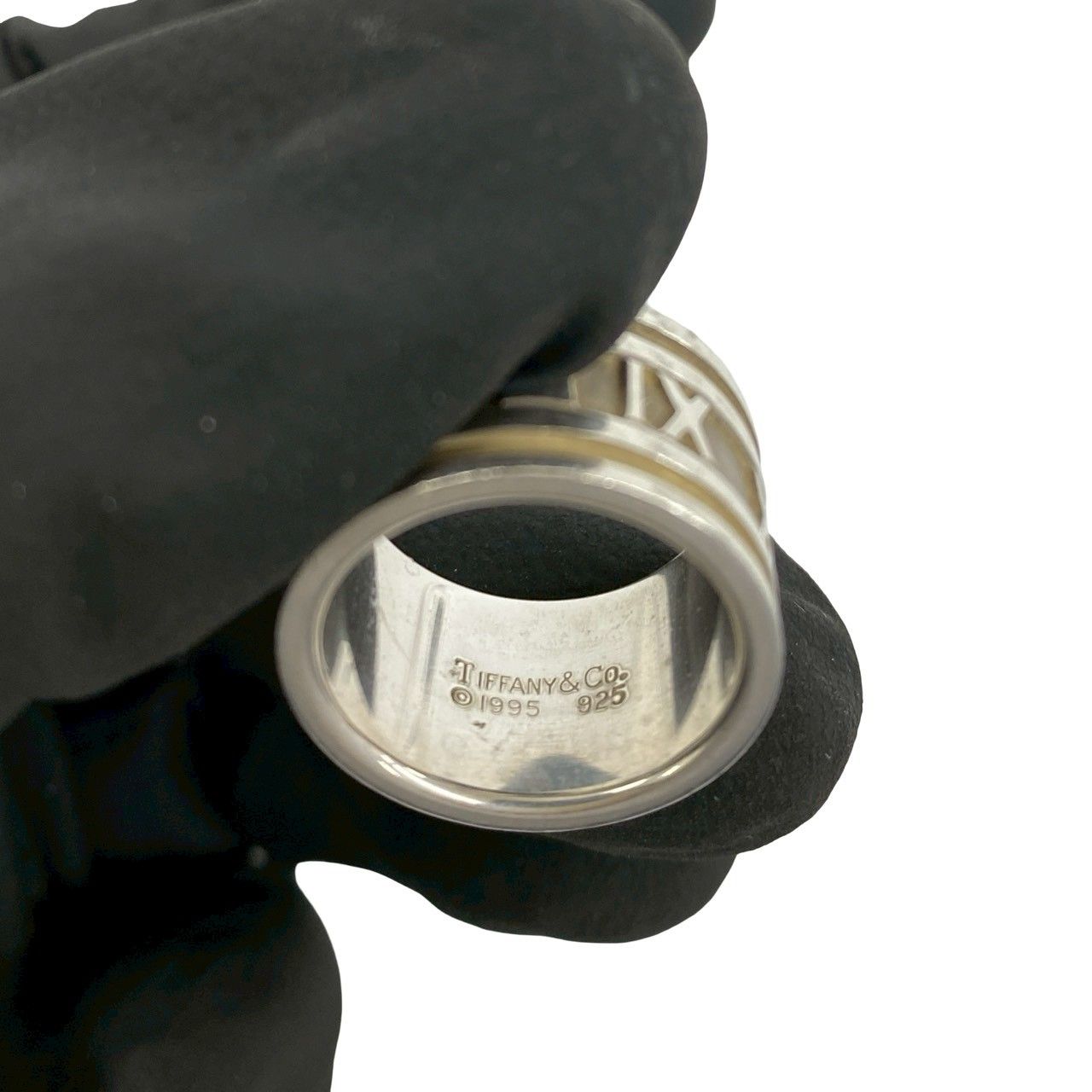 Tiffany & Co Wide Atlas Ring 925 Sterling Silver — view 3