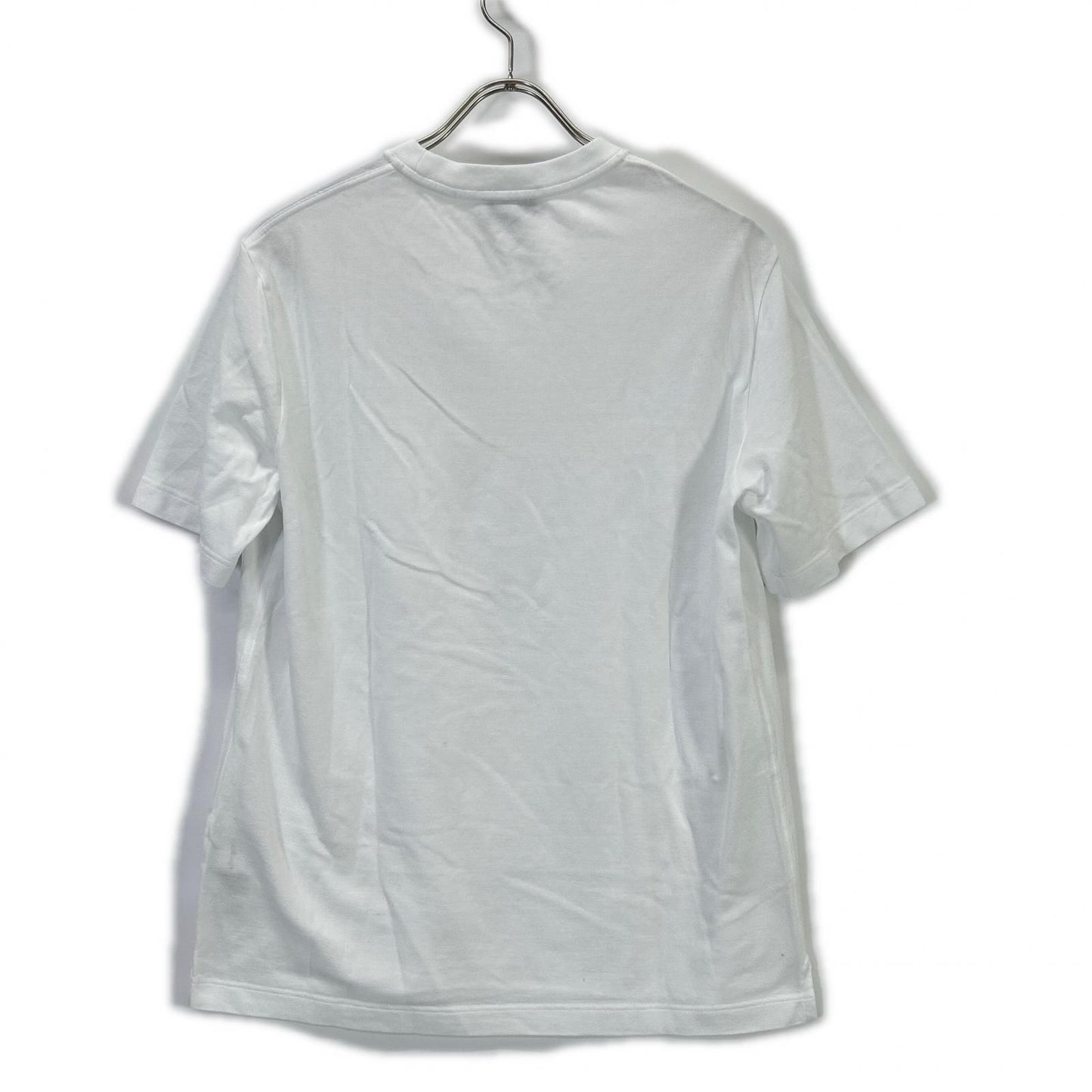 Hermes White Chest Pocket Embroidery Pique T-Shirt — view 2