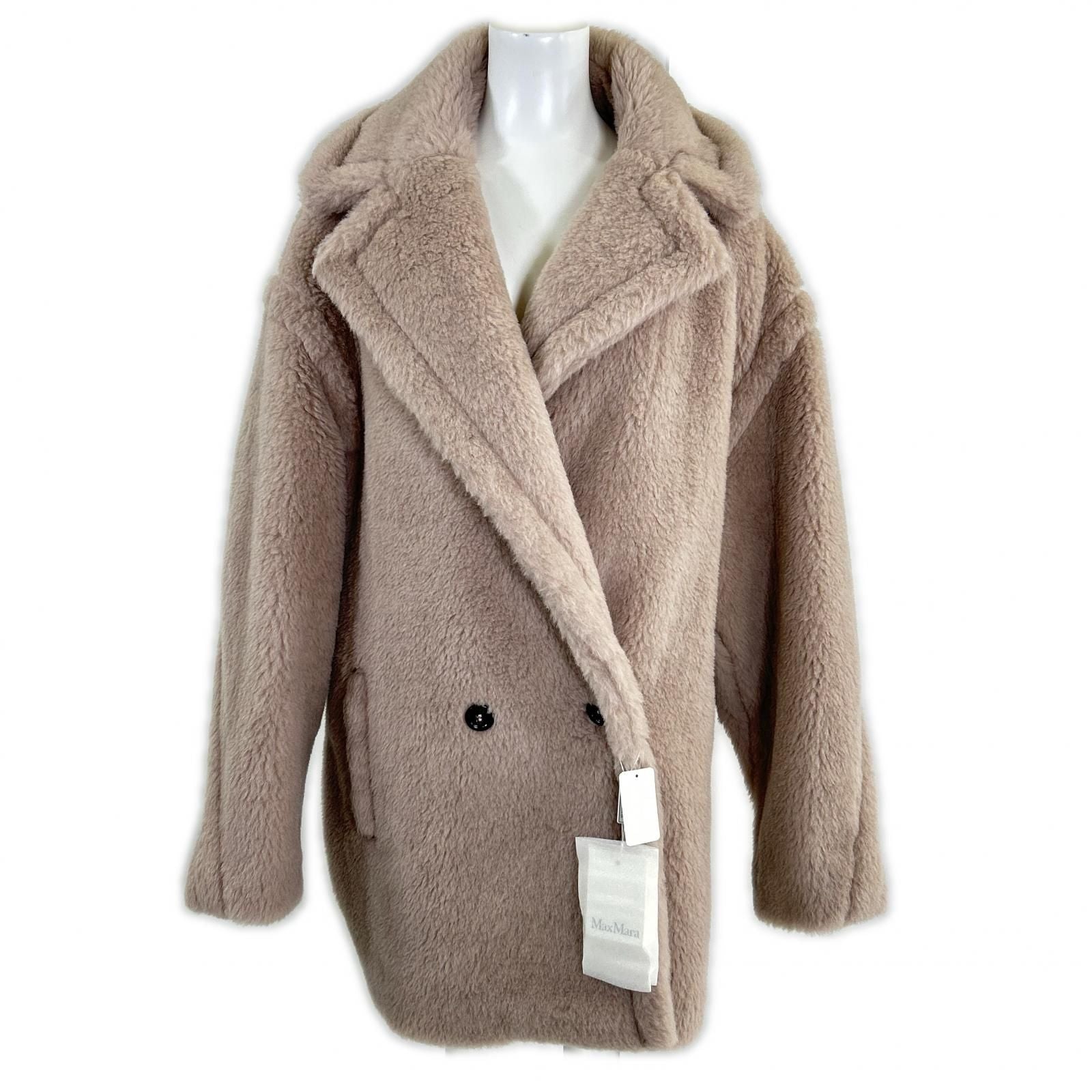 Max Mara Olga Short Teddy Bear Icon Coat