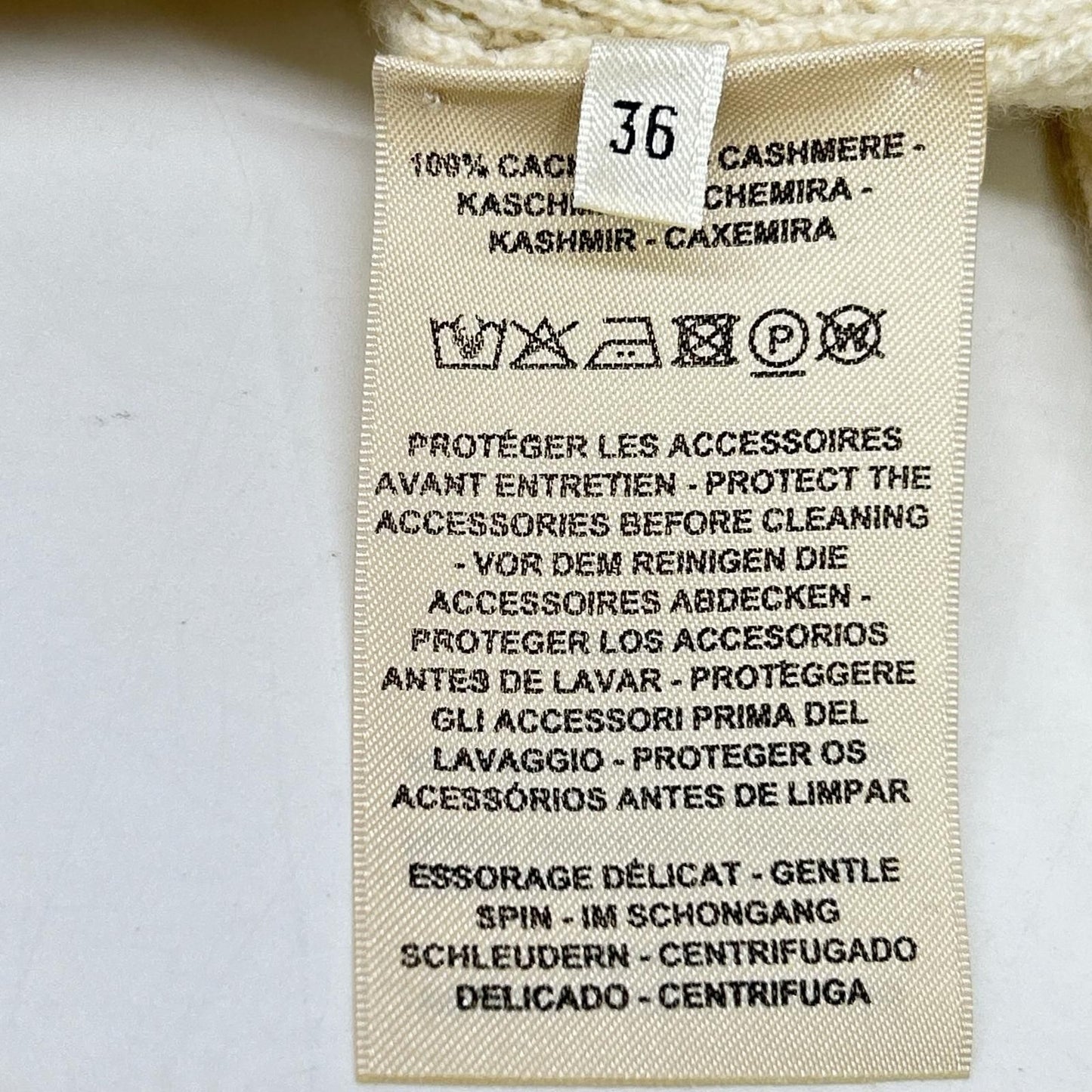 Hermes Cashmere 100 Series Button Center Seam Mock Neck Knit Pullover 36 Sweater — view 6