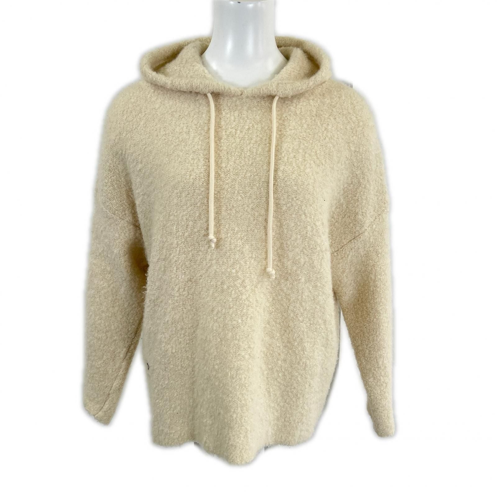 Dior Cashmere Alpaca Silk CD Star Embroidery Back Logo Knit Hoodie Pullover XS
