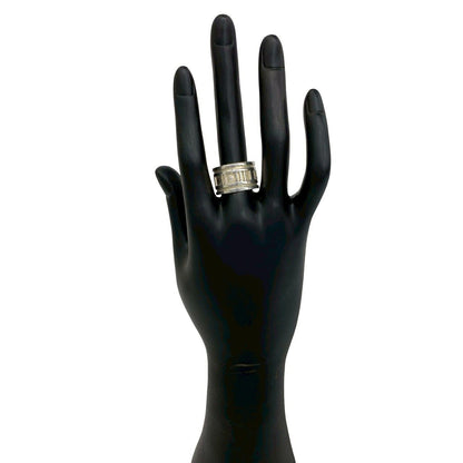 Tiffany & Co Wide Atlas Ring 925 Sterling Silver — view 2