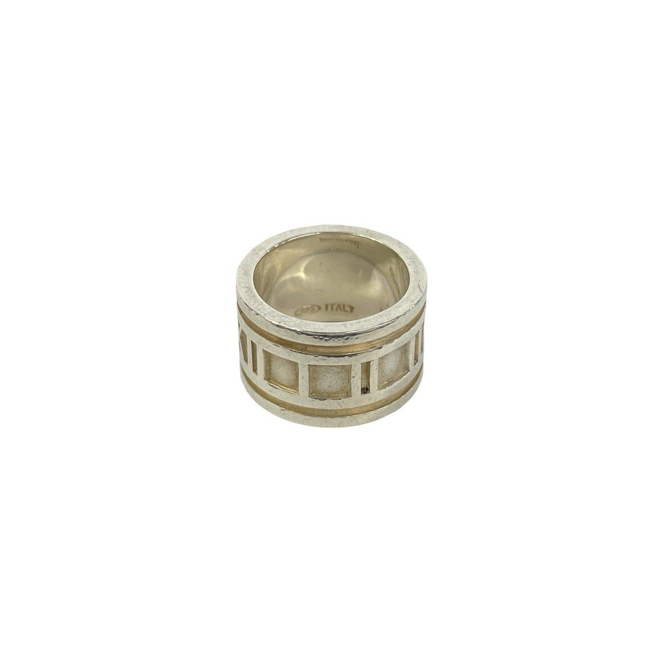 Tiffany & Co Wide Atlas Ring 925 Sterling Silver — view 4