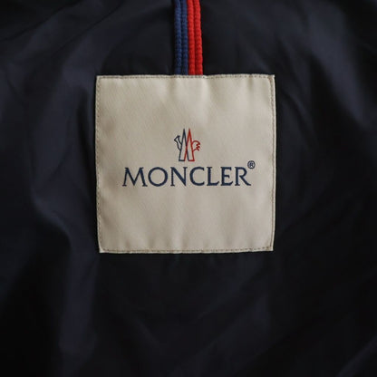 Moncler Prevot Hooded Down Jacket Navy — view 7