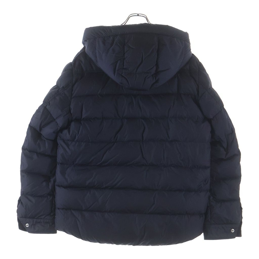 Moncler Prevot Hooded Down Jacket Navy — view 2