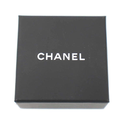 Chanel CC Logo Heart Pearl Earrings Silver — view 6