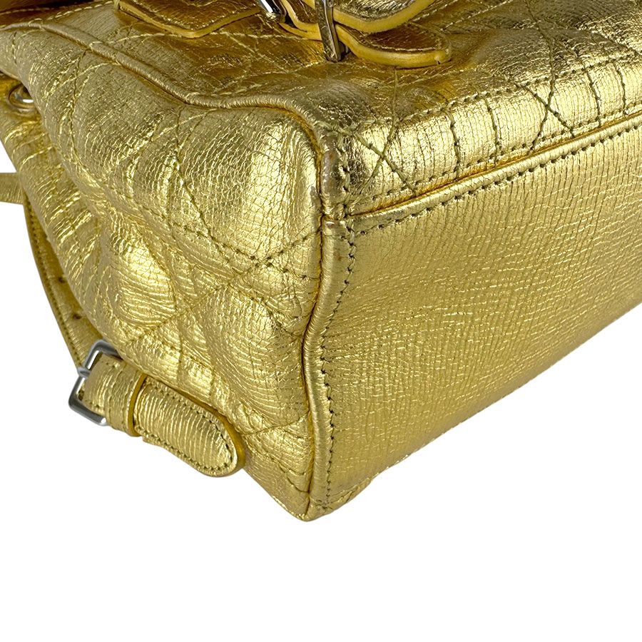 Dior Backpack Cannage Gold — view 8