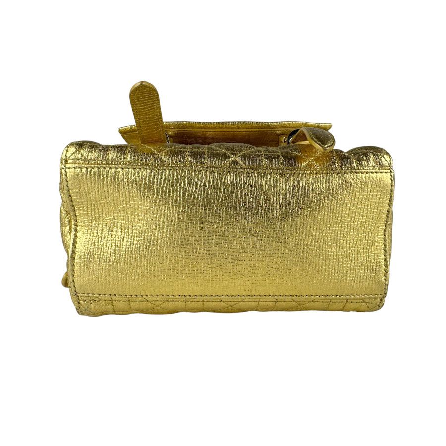 Dior Backpack Cannage Gold — view 4