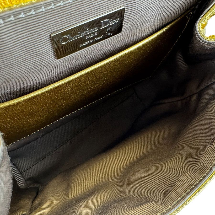 Dior Backpack Cannage Gold — view 5