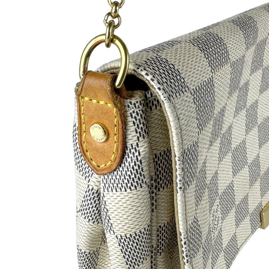 Louis Vuitton Handbag Damier Azur Favorite PM — view 6