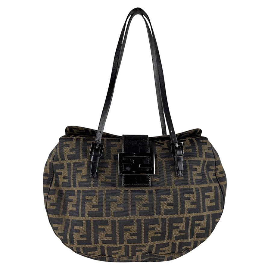 Fendi Handbag Zucca Brown
