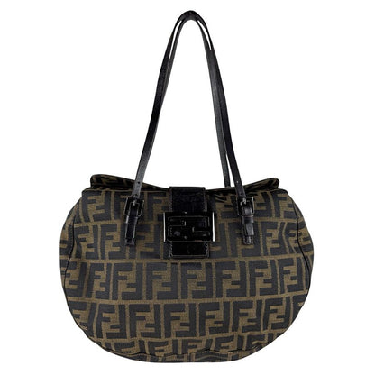 Fendi Handbag Zucca Brown